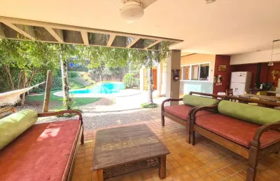 Casa em condomínio fechado com 4 quartos à venda na rua emilio romanetti, 230, village visconde de itamaracá, valinhos, 472 m2 por r$ 3.499.000