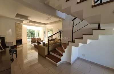 Casa em condomínio fechado com 4 quartos à venda na rua paiquere, 430, jardim paiquerê, valinhos, 290 m2 por r$ 2.700.000