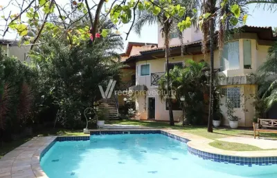 Casa em condomínio fechado com 5 quartos à venda na rua emilio romanetti, 230, village visconde de itamaracá, valinhos, 452 m2 por r$ 4.100.000
