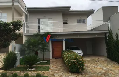 Casa em condomínio fechado com 3 quartos à venda na estrada municipal do roncáglia, 960, residencial são domingos, valinhos, 241 m2 por r$ 1.450.000