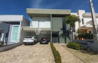 Casa em condomínio fechado com 3 quartos à venda na rua josé carlos ferrari, 382, residencial flor da serra, valinhos, 290 m2 por r$ 1.729.000