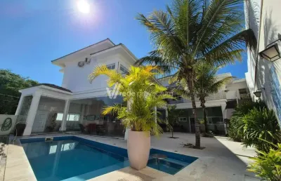 Casa em condomínio fechado com 4 quartos à venda na rua geraldo de gasperi, 695, portal do lago, valinhos, 541 m2 por r$ 3.990.000