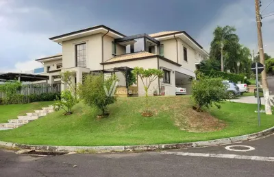Casa em condomínio fechado com 3 quartos à venda na rua engenheiro paulo de campos fessel, 351, condomínio residencial querência, valinhos, 380 m2 por r$ 2.890.000