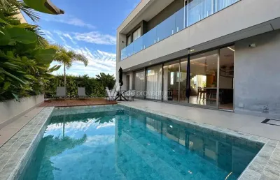 Casa em condomínio fechado com 3 quartos à venda na rua das palmas, 1, alphaville dom pedro, campinas, 365 m2 por r$ 4.950.000