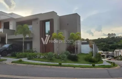 Casa em condomínio fechado com 3 quartos à venda na estrada municipal do roncáglia, 1090, residencial mont' alcino, valinhos, 277 m2 por r$ 2.185.000