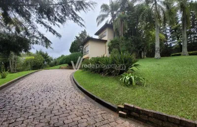Casa em condomínio fechado com 4 quartos para alugar na rodovia comendador guilherme mamprim, s/n°, dois córregos, valinhos, 573 m2 por r$ 12.000