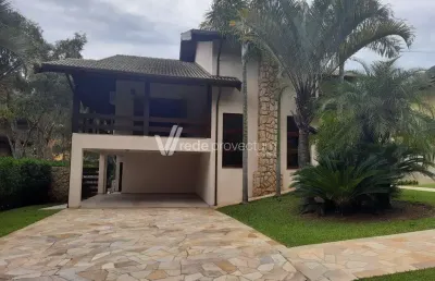 Casa em condomínio fechado com 4 quartos para alugar na estrada francisco von zuben, 1, chácara flora, valinhos, 435 m2 por r$ 9.000
