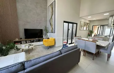 Casa em condomínio fechado com 3 quartos à venda na estrada municipal do roncáglia, 1090, residencial mont' alcino, valinhos, 175 m2 por r$ 1.650.000