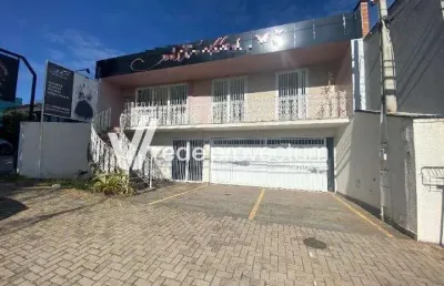 Casa comercial à venda na avenida onze de agosto, 1857, vila embaré, valinhos, 230 m2 por r$ 1.290.000