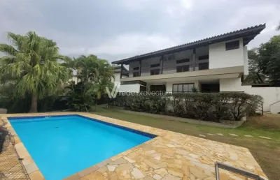 Casa em condomínio fechado com 5 quartos para alugar na alameda itaóca, 415, vale do itamaracá, valinhos, 383 m2 por r$ 13.000