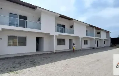 Sobrado geminado para venda em guaratuba, cohapar, 3 dormitórios, 1 suíte, 3 banheiros, 2 vagas
