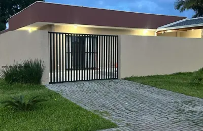 Casa para venda em guaratuba, brejatuba, 3 dormitórios, 1 suíte, 2 banheiros, 3 vagas