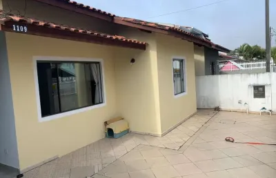 Casa para venda em guaratuba, brejatuba, 3 dormitórios, 1 suíte, 2 banheiros, 1 vaga