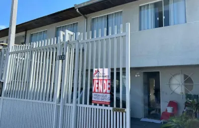 Sobrado geminado para venda em guaratuba, piçarras, 2 dormitórios, 2 banheiros, 3 vagas