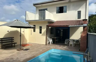Sobrado para venda em guaratuba, coroados, 3 dormitórios, 2 banheiros, 3 vagas