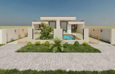 Casa para venda em guaratuba, balneário eliana, 3 dormitórios, 1 suíte, 1 banheiro, 2 vagas