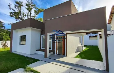 Casa em condomínio fechado com 2 quartos à venda na Avenida Carlos Marighella, 300, Chácaras de Inoã (Inoã), Maricá