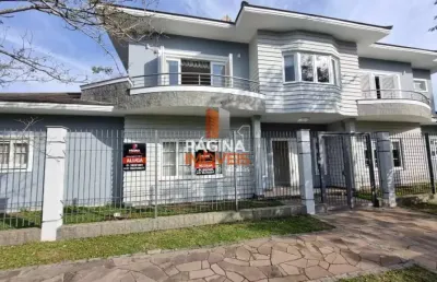 Excelente opção de casa para aluguel e venda com 03 dormitórios 01 suíte e vaga para 04 carros no bairro moinhos de vento em canoas/rs - ca66