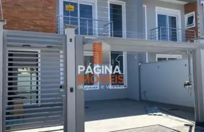 Excelente sobrado de 03 dormitórios e 01 suíte  para venda no bairro bela vista em canoas/rs. - so58