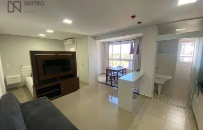 Loft com 1 dormitório para alugar, 43 m² por r$ 3.500,00/mês - loteamento mogilar - mogi das cruzes/sp