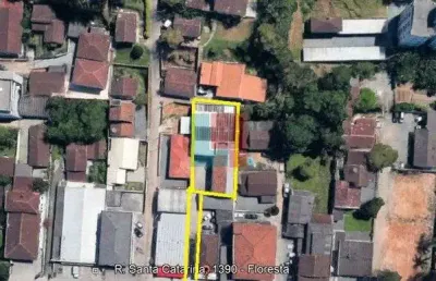 Barracão / Galpão / Depósito à venda na Rua Santa Catarina, Floresta, Joinville