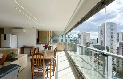 Apartamento campo belo  alto padrão com vista panoramica em andar alto