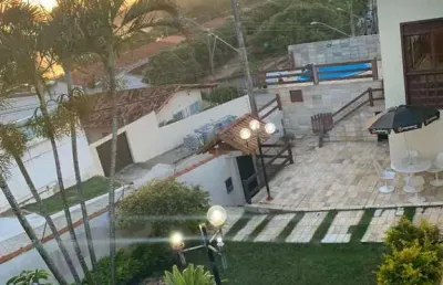 Casa com 6 quartos à venda na berilo, 168, santa mônica, guarapari por r$ 1.500.000