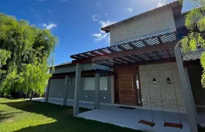 À venda | sítio de alto padrão no condomínio pontal do atlântico | porteira fechada | 16.000 m² | 4 quartos (3 suítes) | lazer completo | r$ 4 milhões