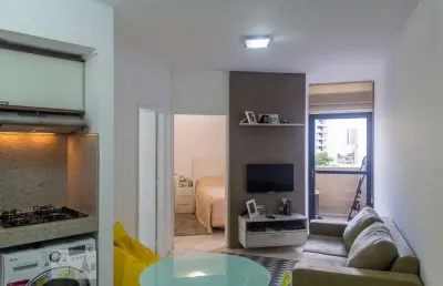 Apartamento com 1 quarto à venda na Avenida Miruna, 399, Moema, São Paulo