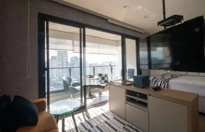 Apartamento com 1 quarto à venda na Rua Gabriele D'Annunzio, 48, Brooklin, São Paulo