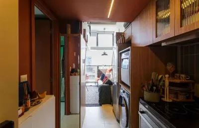 Kitnet / Stúdio à venda na Alameda dos Arapanés, 195, Moema, São Paulo