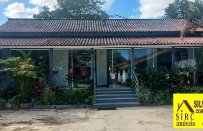 Caxito-cond reis i-chácara 5.200 m²- 5 qts- r$ 890 mil