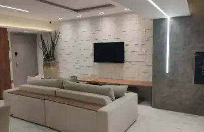 Alugo apartamento mobiliado, no bosque da saúde edifício jardins de france, 119 m², 3 quartos, 2 vagas r$10mil