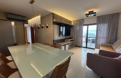Alugo apartamento mobiliado edifício maison nicole  - 3 suítes r$7.000,00