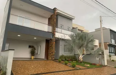 Sobrado à venda em cosmópolis, santo antonio, com 3 suítes, com 258 m²