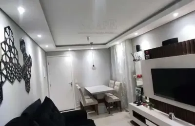 Apartamento à venda em cosmópolis, conjunto habitacional vila cosmos, com 2 quartos, com 47.27 m²