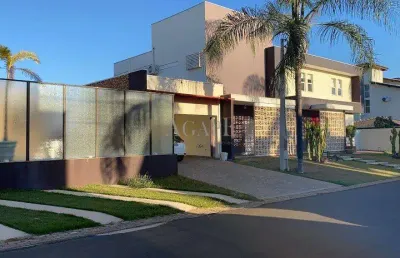 Sobrado à venda em artur nogueira, residencial san marino, com 5 suítes, com 336 m²
