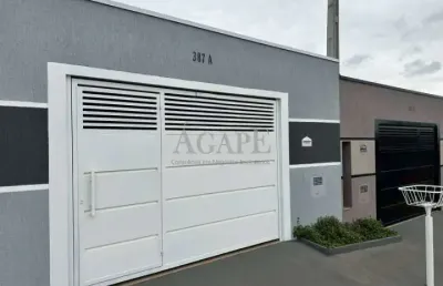 Casa à venda em artur nogueira, santa rita de cássia, com 2 quartos, com 90 m²