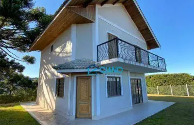 Sobrado com 3 dormitórios à venda, 120 m² por r$ 900.000,00 - jardim atalaia - campos do jordão/sp