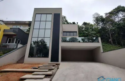 Casa à venda, 300 m² por r$ 3.180.000,00 - jardim fazenda rincao - aruja v - arujá/sp