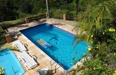 Chácara com 3 dormitórios à venda, 2576 m² por r$ 3.600.000,00 - alpes d'ouro - bom jesus dos perdões/sp
