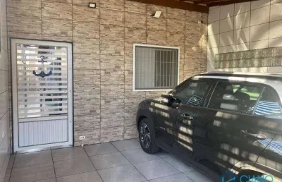 Casa com 3 dormitórios à venda, 125 m² por r$ 440.000,00 - jardim imperador - praia grande/sp