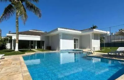 Casa com 7 dormitórios, 626 m² - venda por r$ 6.800.000,00 ou aluguel por r$ 26.900,00/mês - jardim acapulco - guarujá/sp