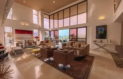 Apartamento duplex mobiliado, ou não, à venda no condomínio bernini, localizado no península, barra da tijuca