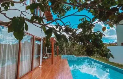 6 (seis) suítes, cond. fechado em praia do forte, alto luxo