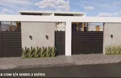 Casa nova no centro da barra dos coqueiros – em fase de construção