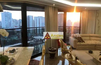 Alto padrão 219 m² mobiliado vista panorâmica avarandado 4 dorms 2 suítes 3 vgs venda por r$ 1.590.000,00 aluguel r$ 6.800/mês - santana - sp
