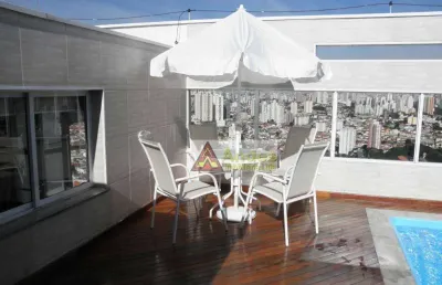 Cobertura com 3 dormitórios à venda, 134 m² por r$ 1.115.000,00 - santa inês - são paulo/sp