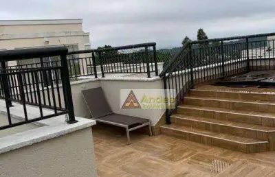 Cobertura com 3 dormitórios à venda, 212 m² por r$ 2.000.000,00 - vila irmãos arnoni - são paulo/sp