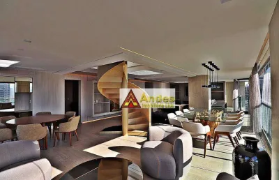 Cobertura nova mobiliada 4 suites 5 vagas  à venda, 325 m² por r$ 7.500.000 - santana - são paulo/sp